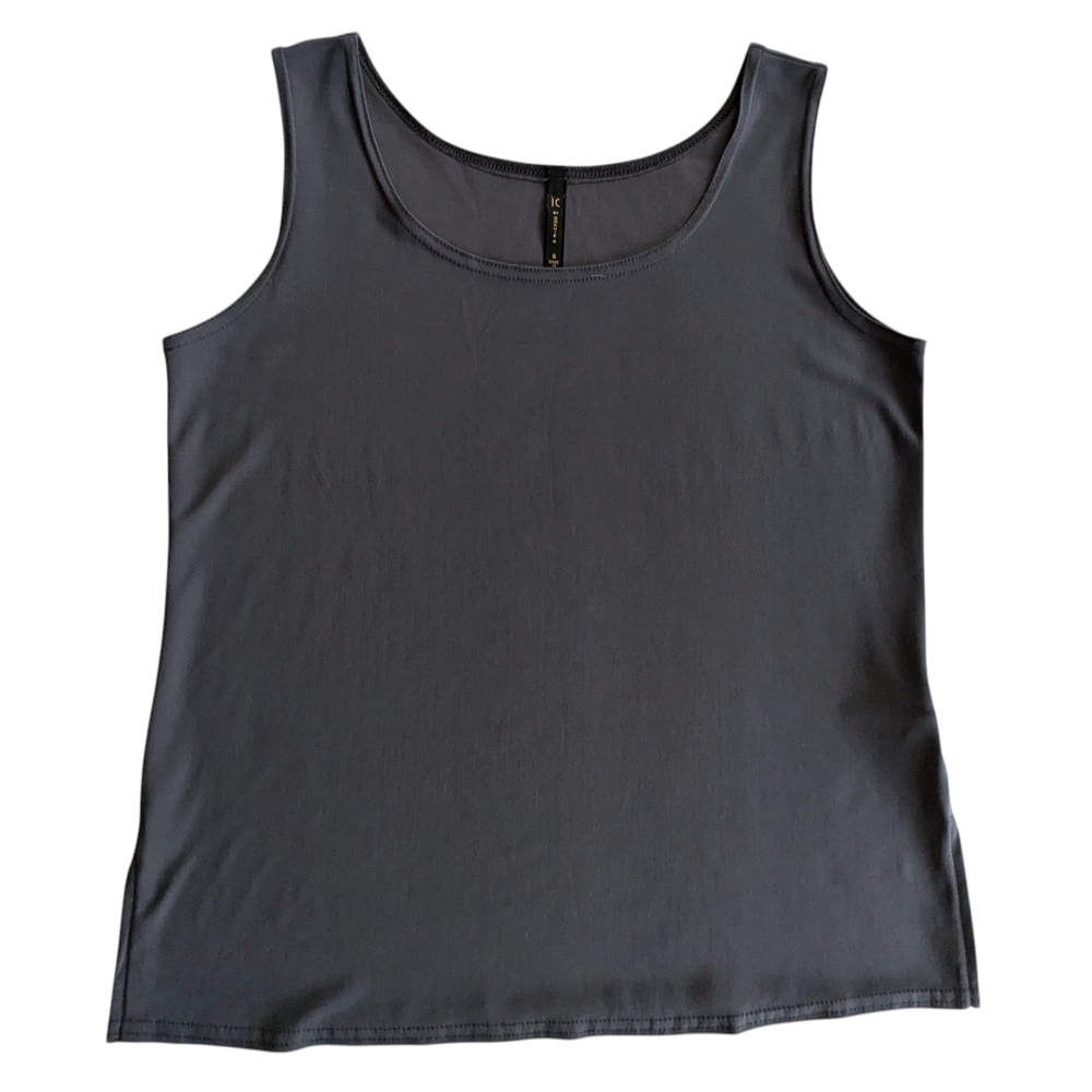 IC By Connie K Grey Tank Top Size Small - Picture 4 of 7